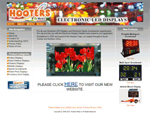 Tablet Screenshot of hootersmedia.co.za